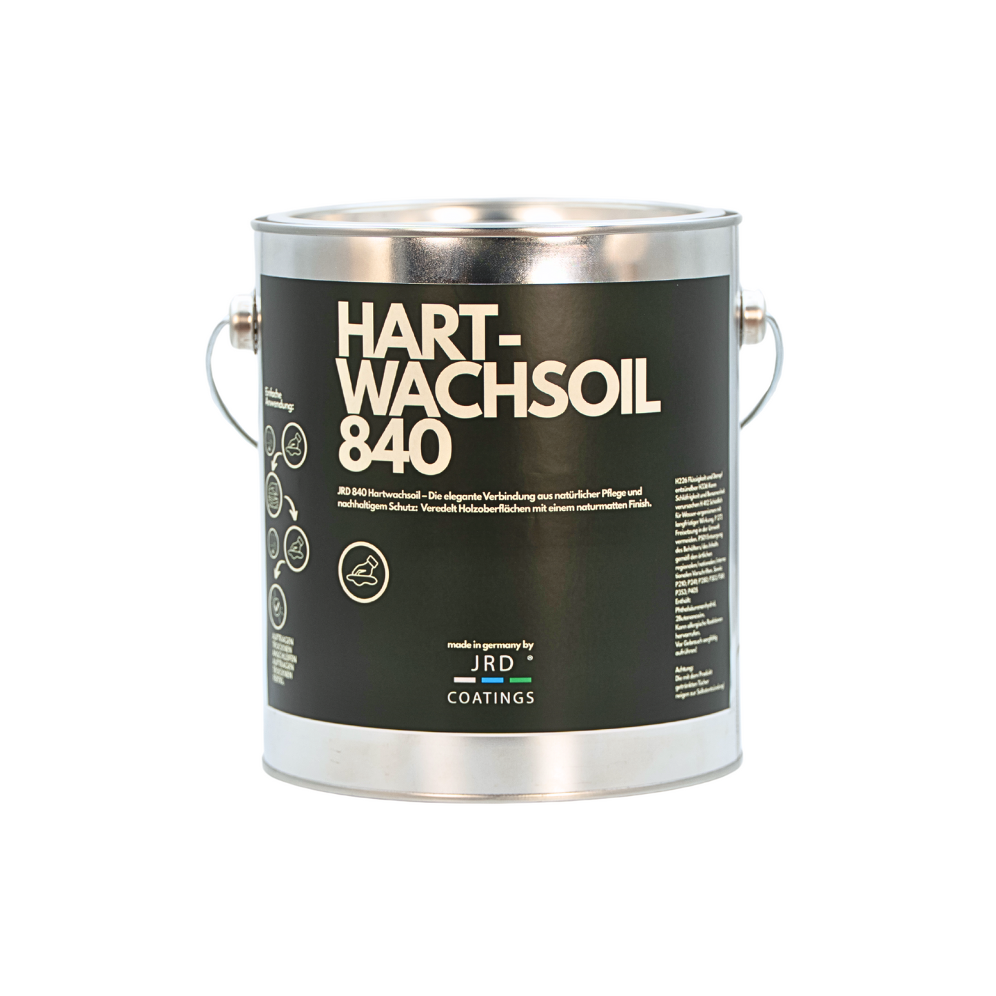 JRD 840 Color-Hard Wax Oil ideal for manual application