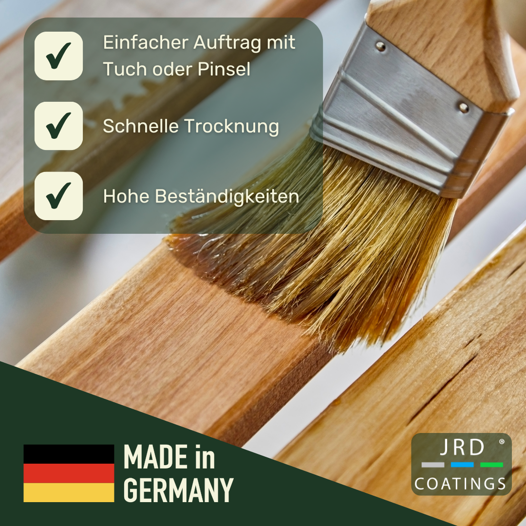 JRD 840 Color-Hard Wax Oil ideal for manual application