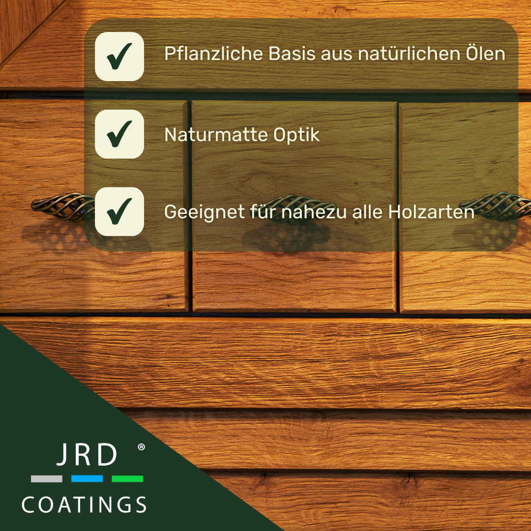 JRD 840 Color-Hard Wax Oil ideal for manual application