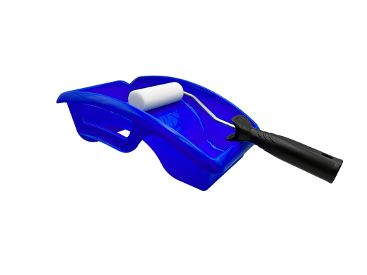 Premium Set Paint Roller incl. Replacement Paint Rollers and Paint Tray