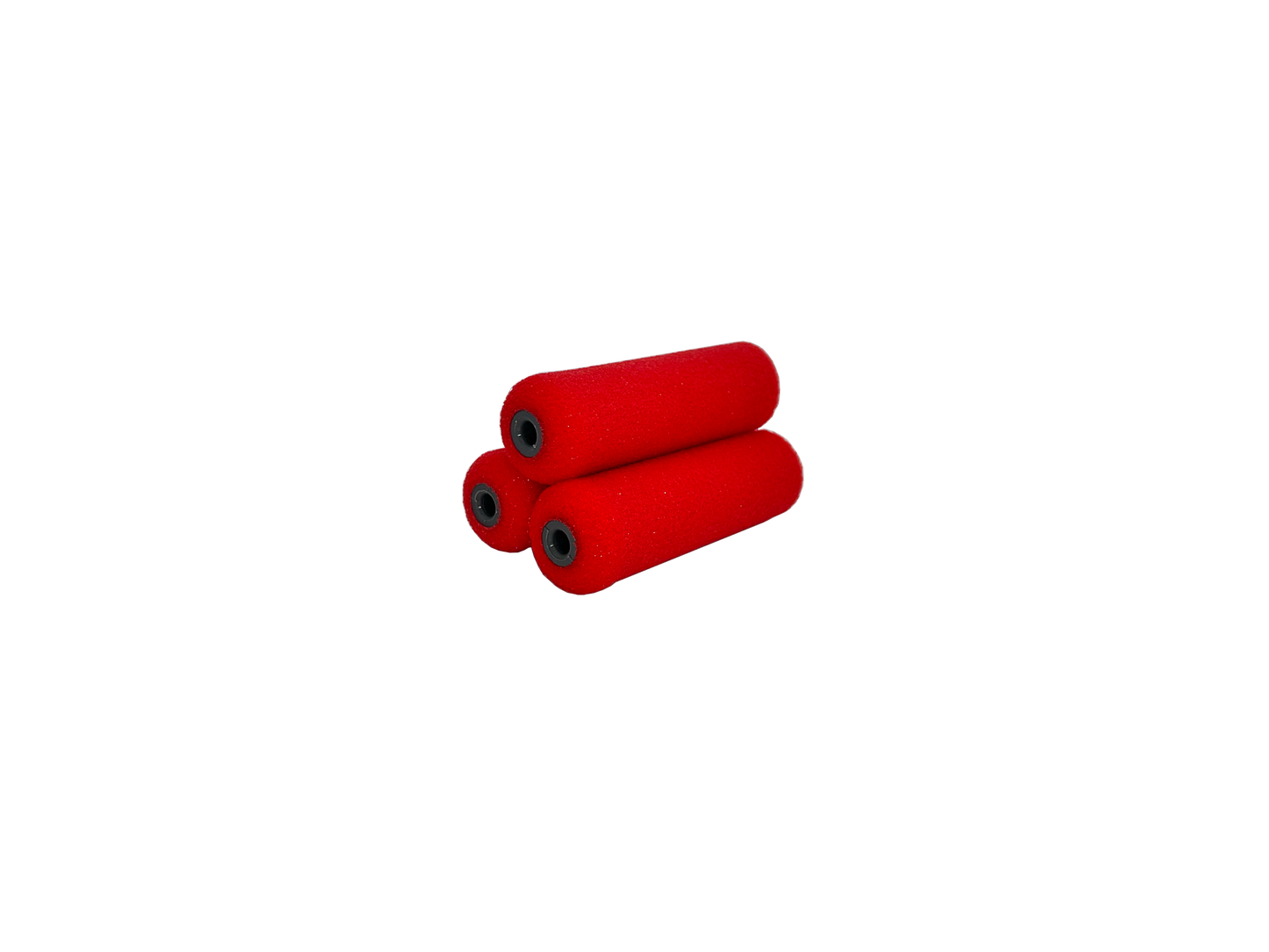 Premium paint rollers with replacement paint rollers (1 paint roller with replacement paint roller)